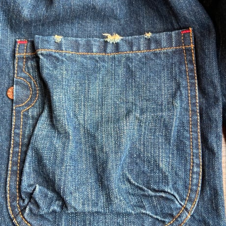 【Levi's RED】 2004年製 立体裁断 変形デニムジャケット Lサイズ