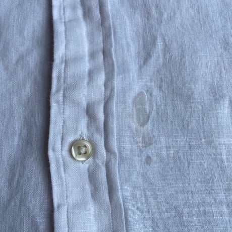 【Polo Ralph Lauren】 BDシャツ リネン100%ホワイト XXL クラシックフィット