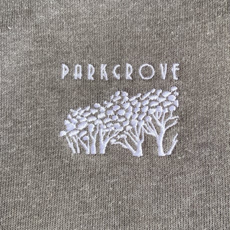 【Carhartt】 LOOSE FIT スウェットパーカー グレー PARKGROVE刺繍 XL