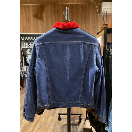希少【DENIME】（ドゥニーム） レッドボア デニムジャケット