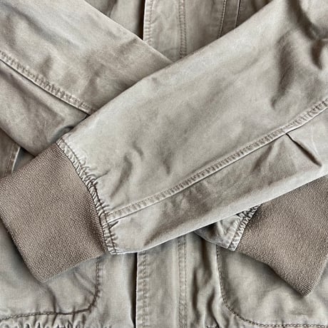 【BEAMS】コットン ミリタリー ショートブルゾン / M-65