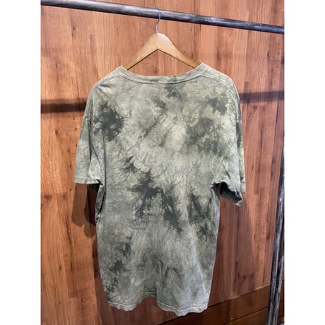 【THE MOUNTAIN】 ネイティブ・ピースマーク タイダイ Tシャツ L