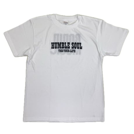 RONIN MUSIC × HUMBLE SOUL SS TEE WHITE ユニセックス サイズ 2025 TOUR 限定モデル Tシャツ