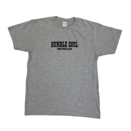 RONIN MUSIC × HUMBLE SOUL SS TEE GREY ユニセックス サイズ 2025 TOUR 限定モデル Tシャツ