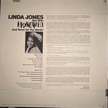 LINDA JONES/ HYPNOTIZED