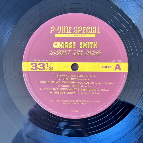 GEORGE SMITH/ BLOWIN' THE BLUES