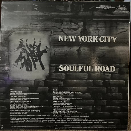 NEW YORK CITY/ SOULFUL ROAD