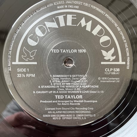TED TAYLOR/ TED TAYLOR 1976