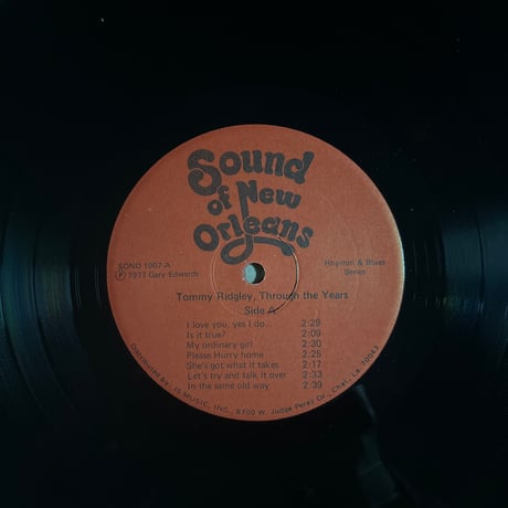 TOMMY RIDGLEY/ through the years