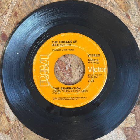 THE FRIENDS OF DISTINCTION/ LOVE OF LET ME BE LONELY