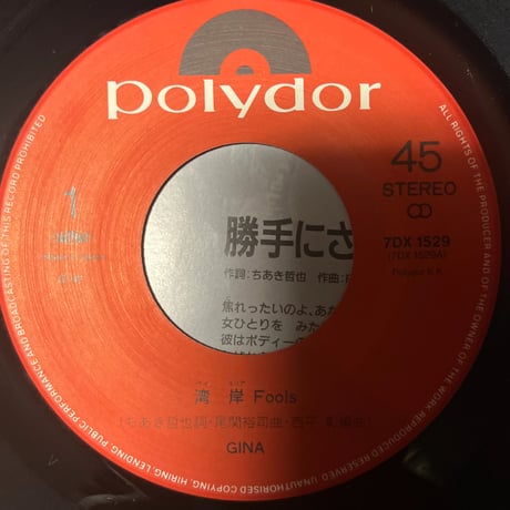 GINA/湾岸Fools.