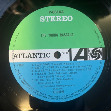THE YOUNG RASCALS
