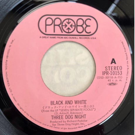 THREE DOG NIGHT/ BLACK&WHITE