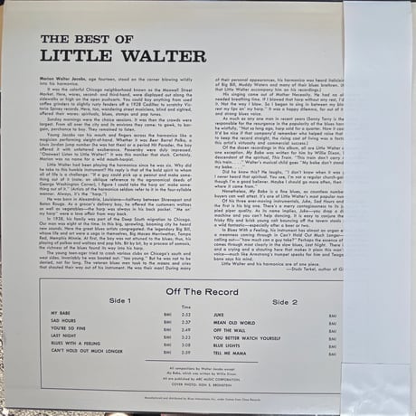 LITTLE WALTER/ THE BEST OF LITTLE WALTER