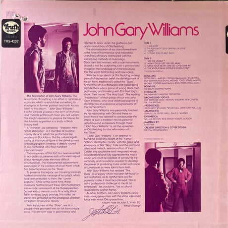 JOHN GARY WILLIAMS