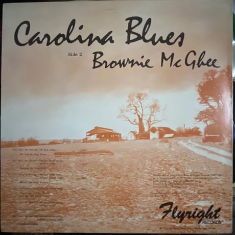 BLIND BOY FULLER/ BROWNIE McGHEE: CAROLINA BLUES