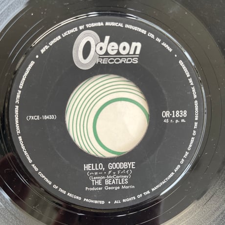 THE BEATLES/ HELLO, GOODBYE