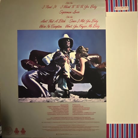 JOHNNY GUITAR WATSON/ "AIN'T THAT A BITCH"