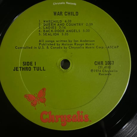 JETHRO TULL/WAR CHILD