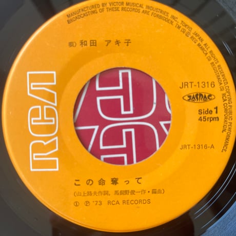 和田アキ子/この命奪って