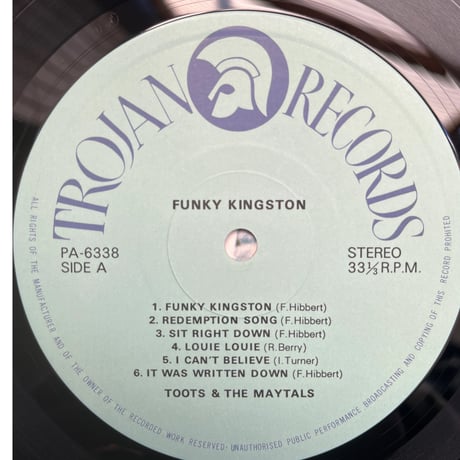 TOOTS&the MAYTALS / FUNKY KINGSTON