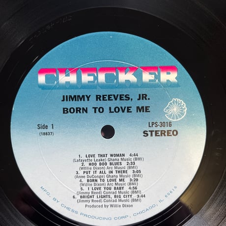 /JIMMY REEVES JR,/ BORN TO LOVE ME