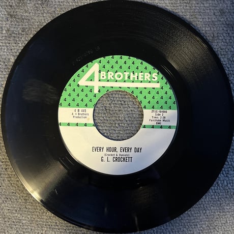 G.L.CROCKETT/ IT'S  A MAN DOWN THERE