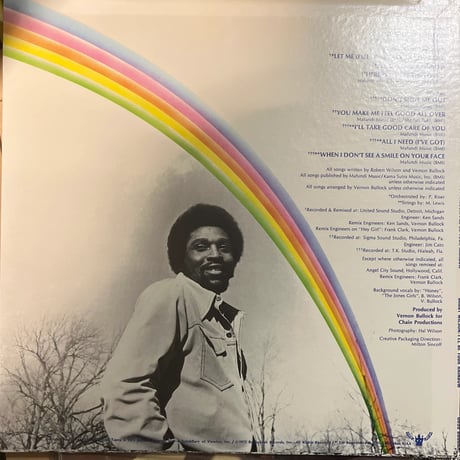 BOBBY WILSON/ I'll Be Your Rainbow
