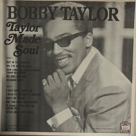 BOBBY TAYLOR/ Taylor Made Soul