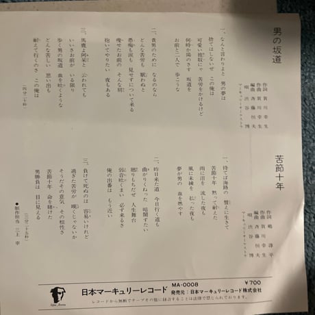渋谷　博/男の坂道
