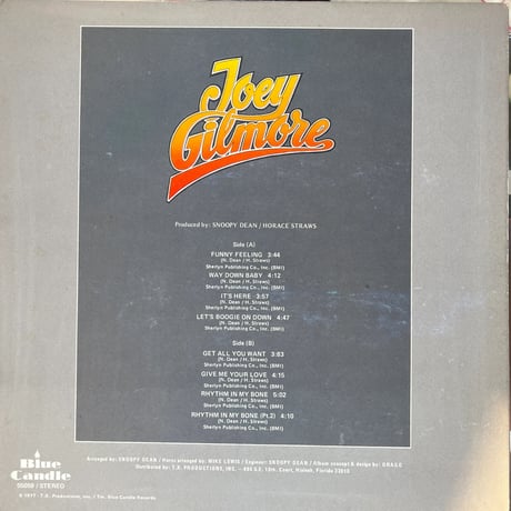 JOEY GILMORE/ GET ALL YOU WANT