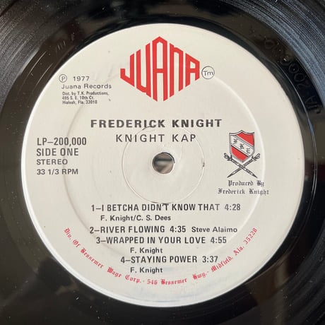 FREDERICK KNIGHT/ KNIGHT KAP