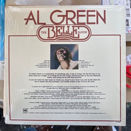 AL GREEN/ THE BELLE ALBUM