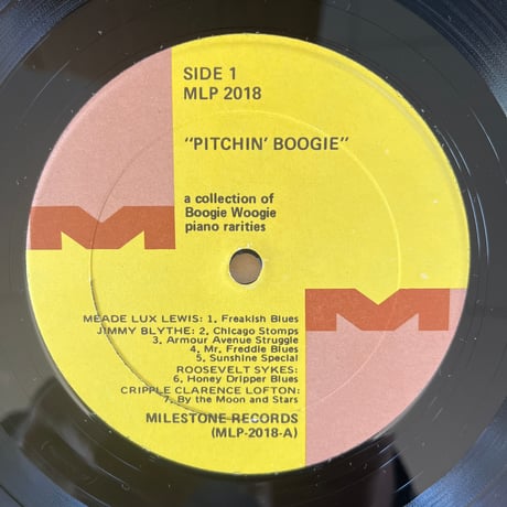 V.A./ "PITCHIN' BOOGIE"