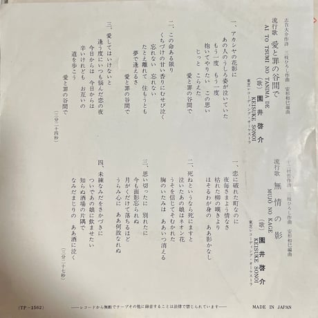園井啓介/ 愛と罪の谷間で