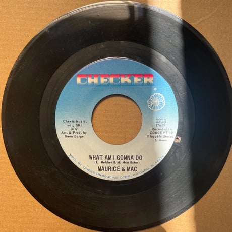 MAURICE& MAC/ LAY IT ON ME