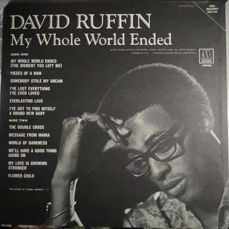 DAVID RUFFIN/ My Whole World Ended