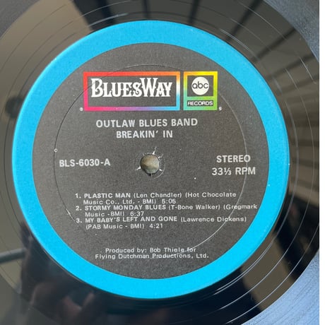 THE OUTLAW BLUES BAND/ BREAKING IN