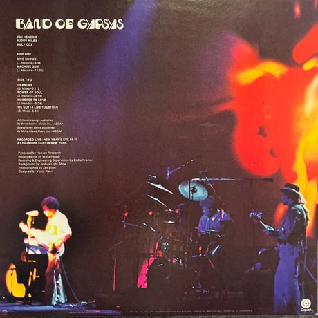 JIMI HENDRIX/ BAND OF GYPSYS