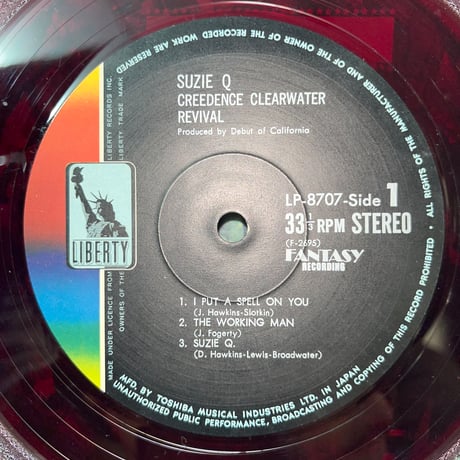 GREEDENCE CLEARWATER REVIVAL / SUZIE Q