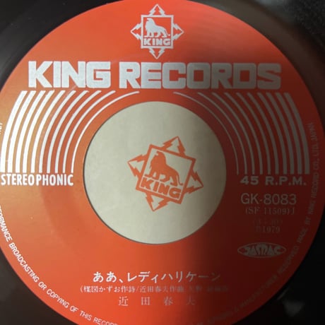 近田春夫/ああ、レディハリケーン
