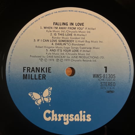 FRANKIE MILLER/ FALLING IN LOVE