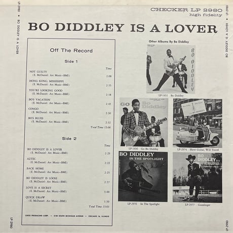 BO DIDDLEY/ BO DIDDLEY IS A LOVER