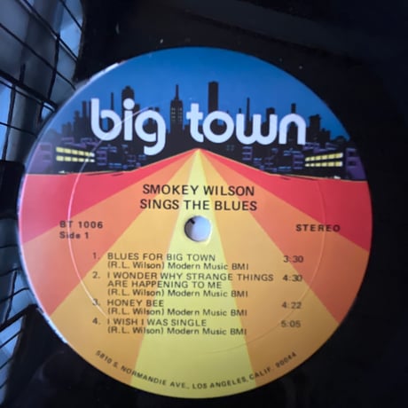 Smokey Wilson/ Sings The Blues