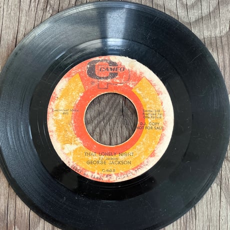 GEORGE JACKSON/ WHEN I STOP LOVIN' YOU