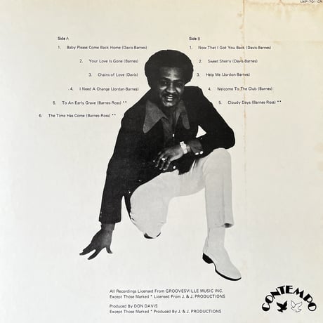 J.J.BARNES/ The GROOVESVILLE MASTERS
