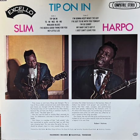 SLIM HARPO/ TIP ON IN