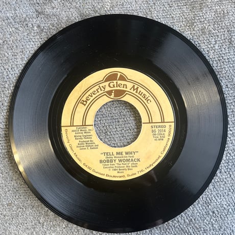 BOBBY WOMACK/ TELL ME WHY