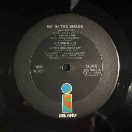 THIRD WORLD/ 96° IN THE SHADE