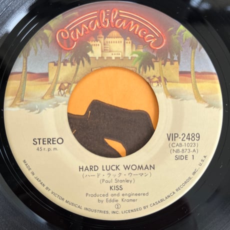 KISS/ HARD LUCK WOMAN